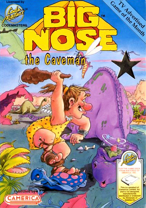 Big Nose the Caveman (USA) (Unl) box art